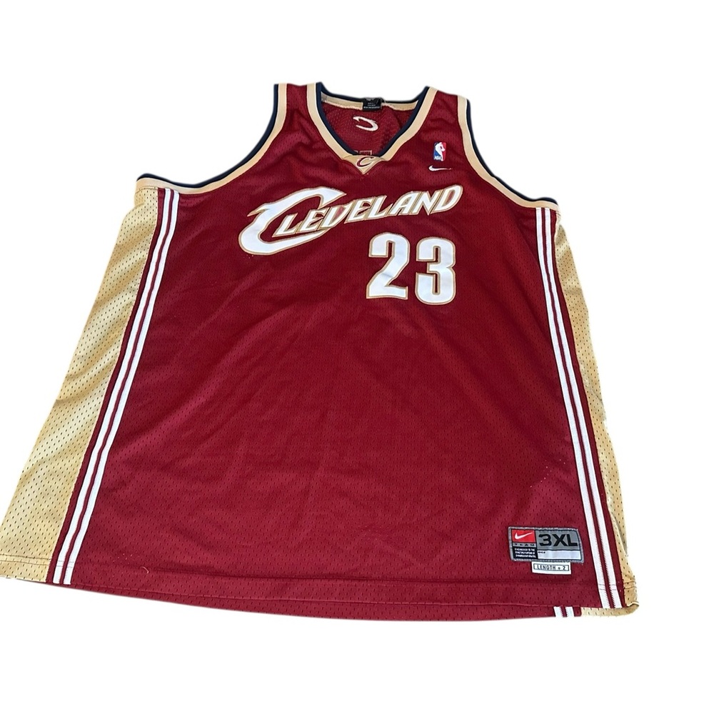 Nike Men Cleveland Cavaliers Lebron James Home Jersey Sz 3XL